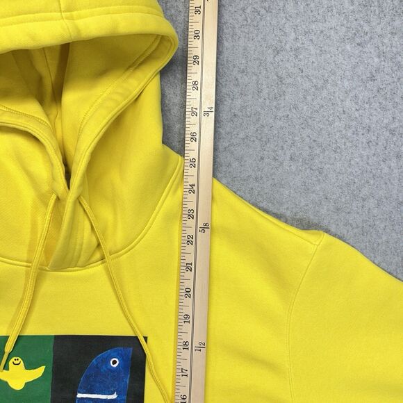 Adidas Marc Gonzales Shmoo Hoodie Men’s Small Yellow Skate Graphic - Picture 11 of 14